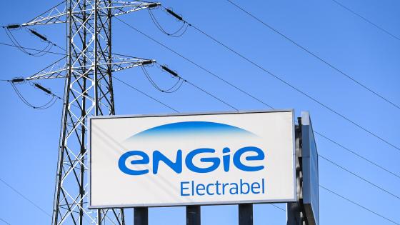 Sign for Electrabel